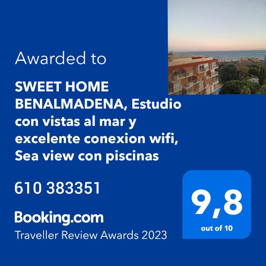 SWEET HOME BENALMADENA, Estudio con vistas al mar y excelente conexion wifi, Sea view con piscinas Exterior foto